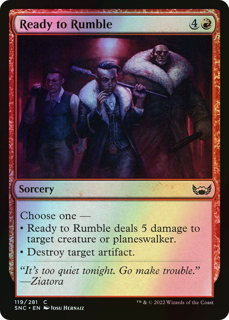 Ready to Rumble (SNC) #119 [EN/F]