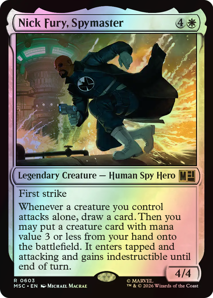 Nick Fury, Spymaster (MSC) #603 [EN/F]