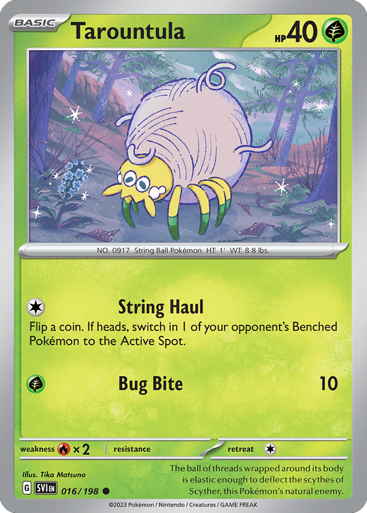 Tarountula - 016/198 (SVI) #016 [EN/N] s/o