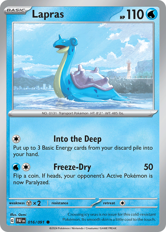 Lapras (PAF) #16 [EN/N]