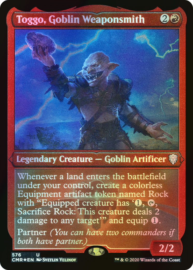 Toggo, Goblin Weaponsmith (CMR) #576 [EN/E]