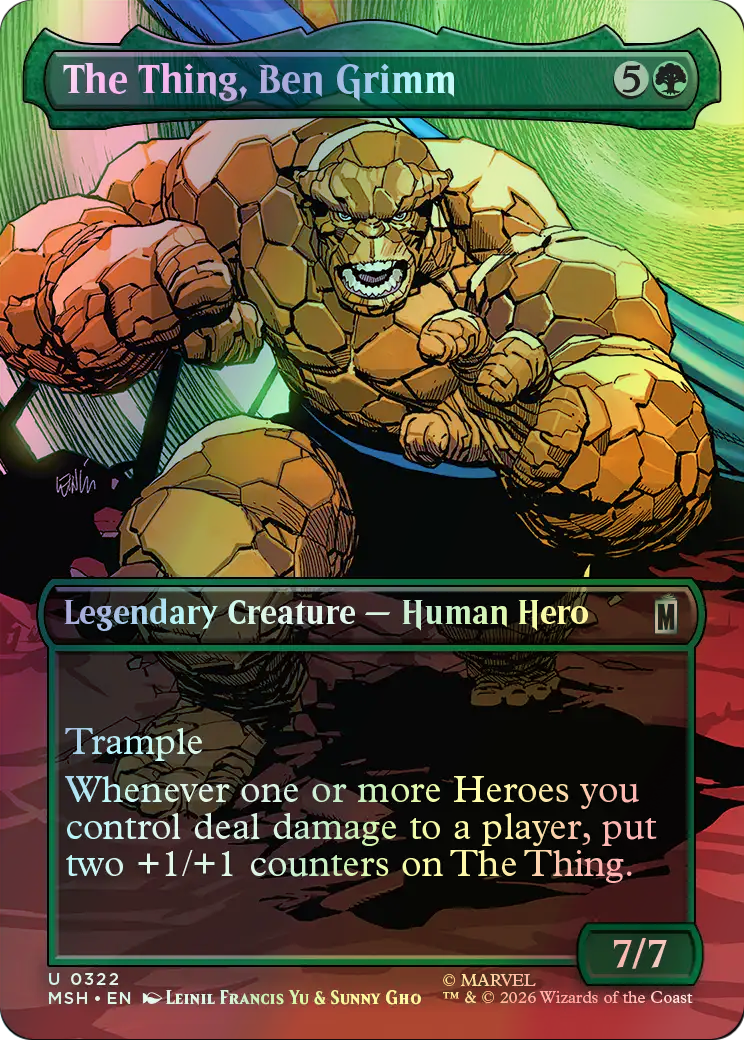 The Thing, Ben Grimm (MSH) #322 [EN/F]