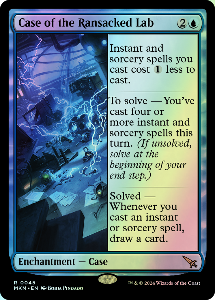 Case of the Ransacked Lab (MKM) #45 [EN/F]