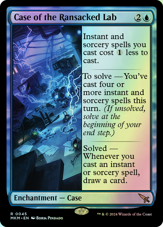 Case of the Ransacked Lab (MKM) #45 [EN/F]