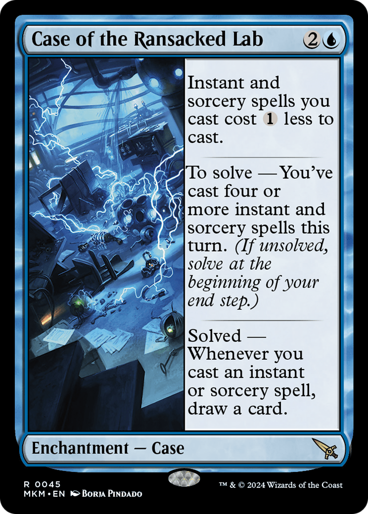 Case of the Ransacked Lab (MKM) #45 [EN/N] s/o