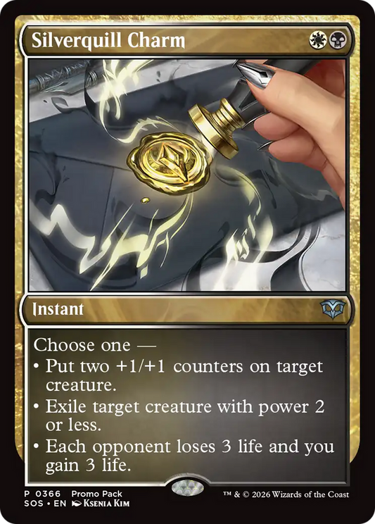 Silverquill Charm (SOS) #366 [EN/N]