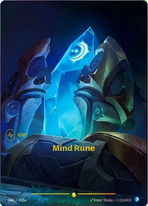 Mind Rune (R03a) (UNL) #R03a [EN/F]