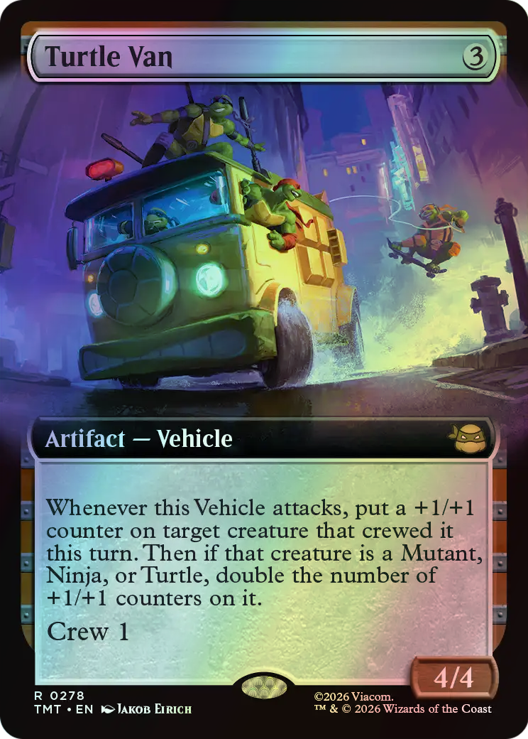 Turtle Van (TMT) #278 [EN/F] s/o