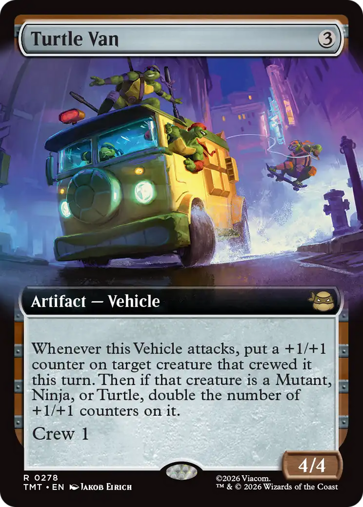 Turtle Van (TMT) #278 [EN/N]