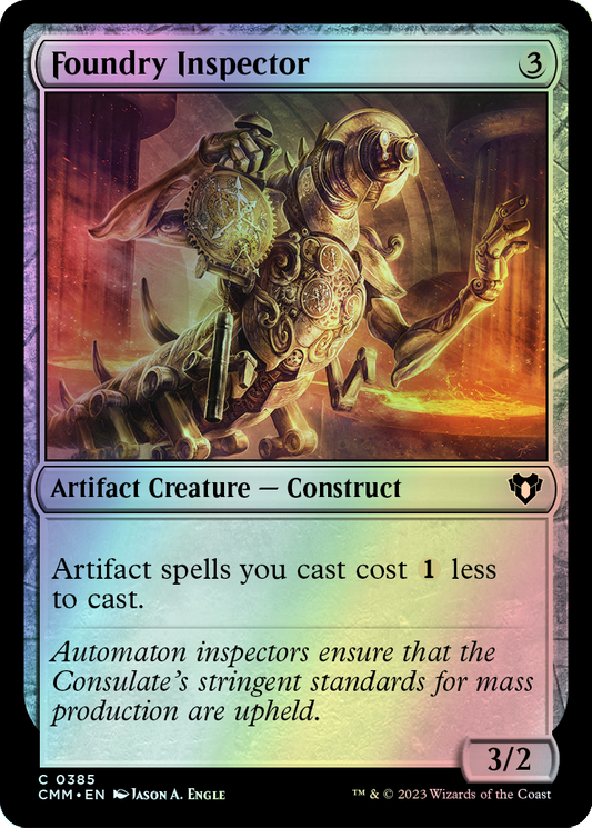 Foundry Inspector (CMM) #385 [EN/F] s/o
