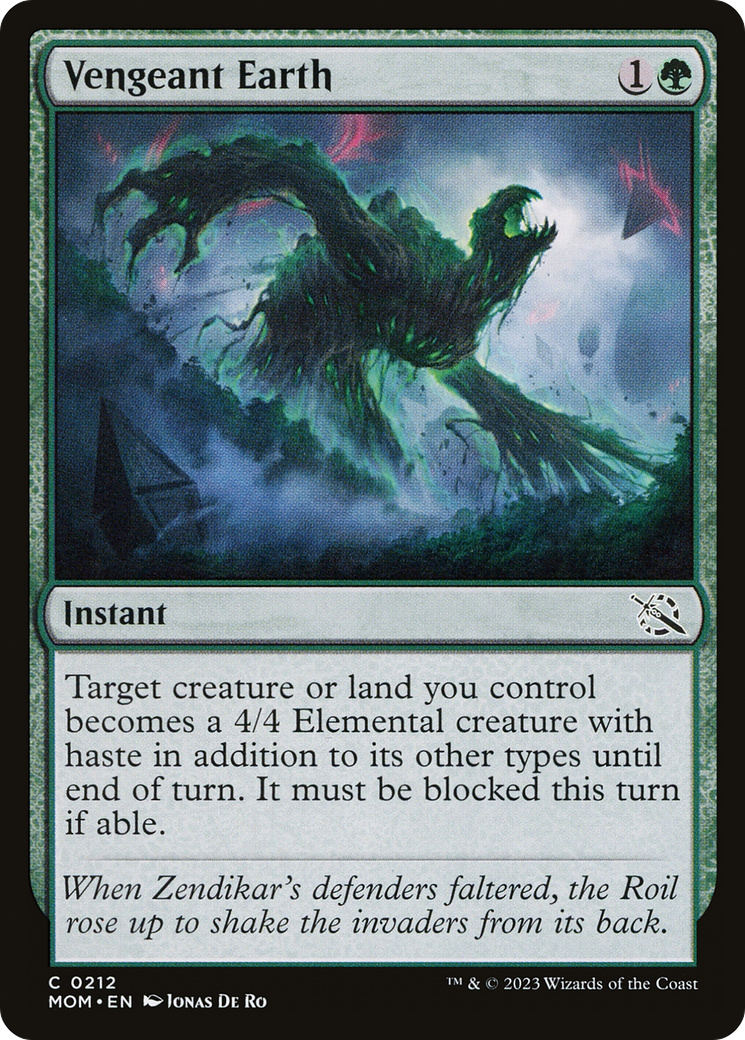 Vengeant Earth (MOM) #212 [EN/N] s/o