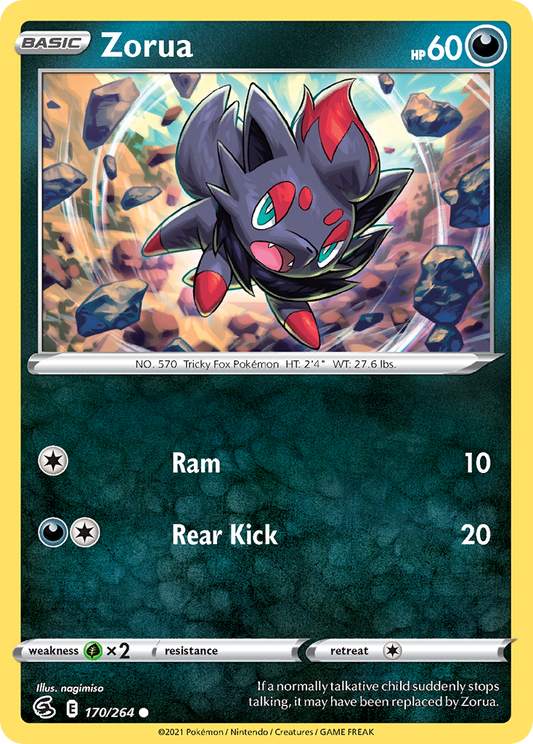 Zorua (FST) #170 [EN/N] s/o