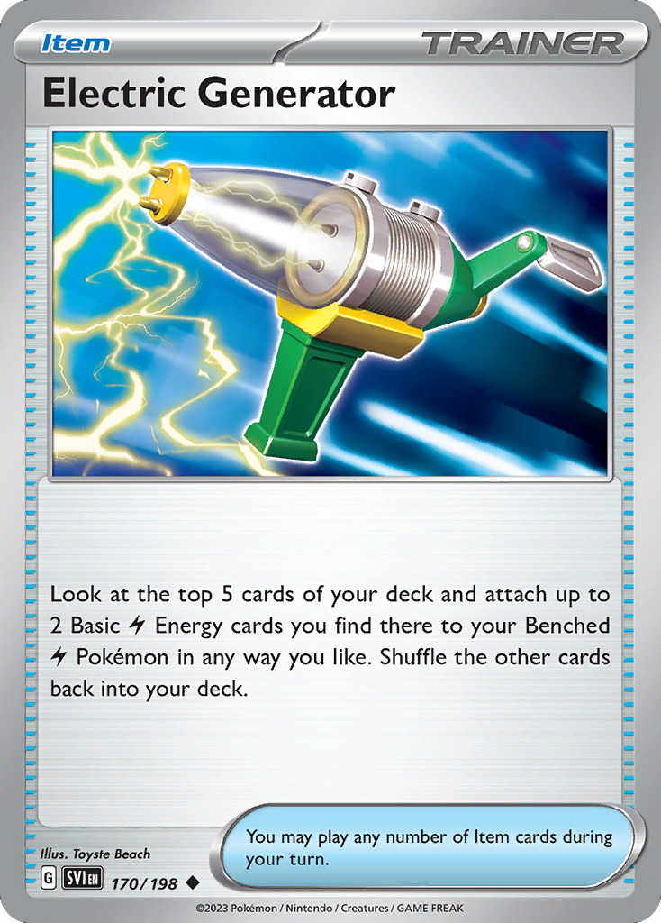 Electric Generator (SVI) #170 [EN/N] s/o