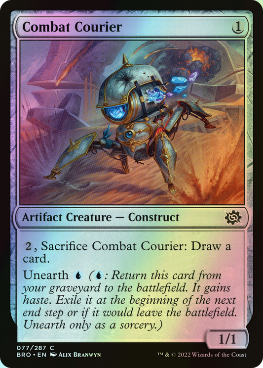 Combat Courier (BRO) #77 [EN/F] s/o