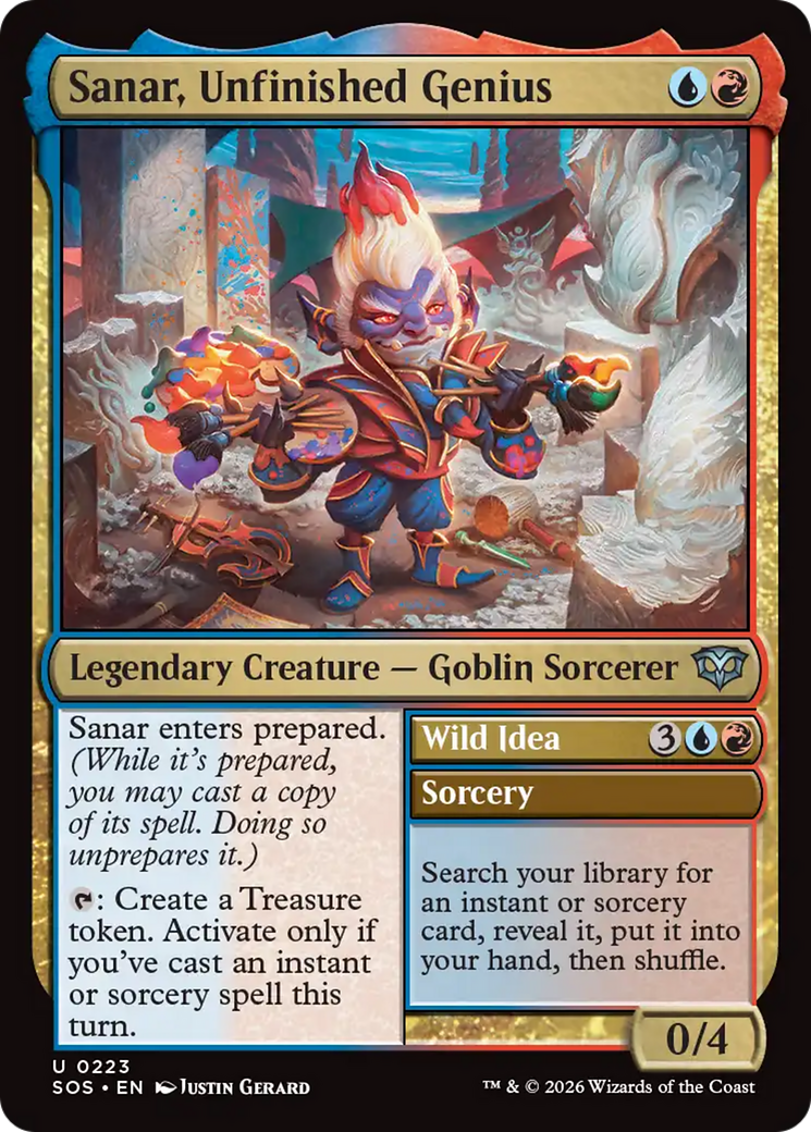 Sanar, Unfinished Genius // Wild Idea (SOS) #223 [EN/N]
