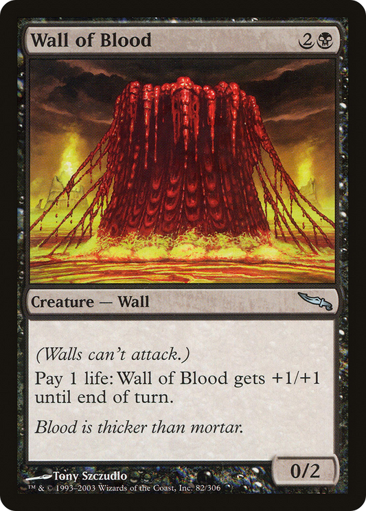 Wall of Blood (MRD) #82 [EN/N] s/o