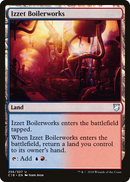 Izzet Boilerworks (C18) #256 [EN/N] s/o