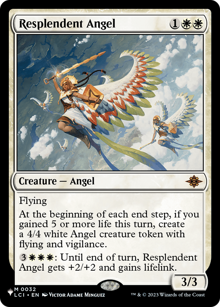 Resplendent Angel (PLST) #LCI-32 [EN/N]