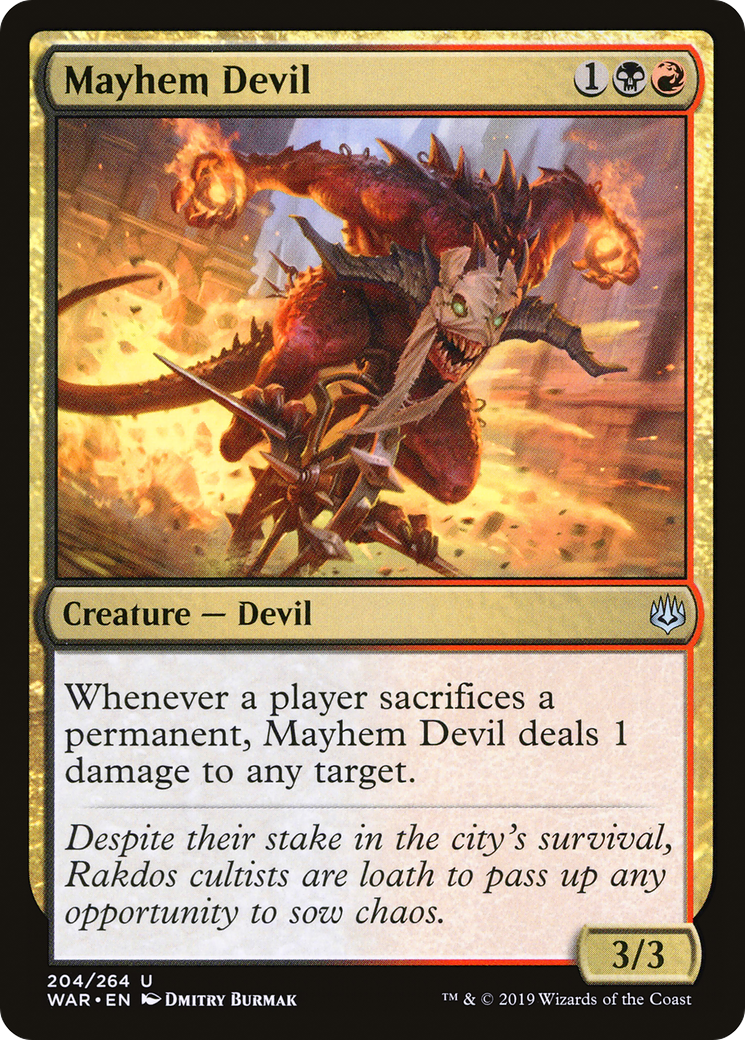 Mayhem Devil (WAR) #204 [EN/N]