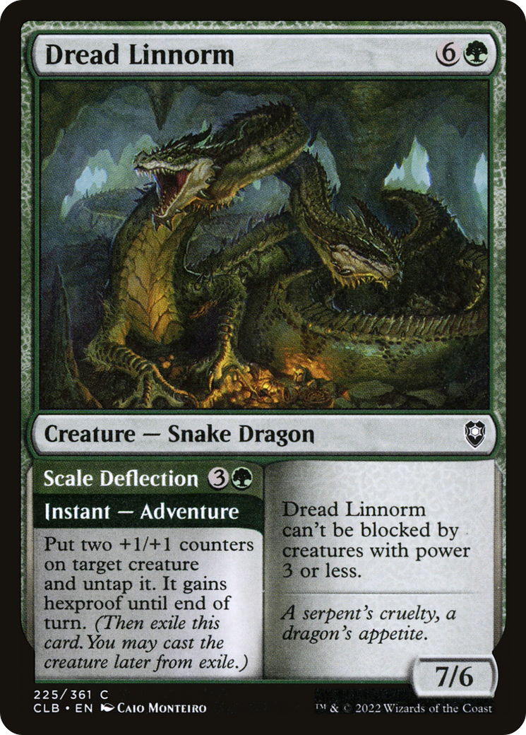 Dread Linnorm // Scale Deflection (CLB) #225 [EN/N]