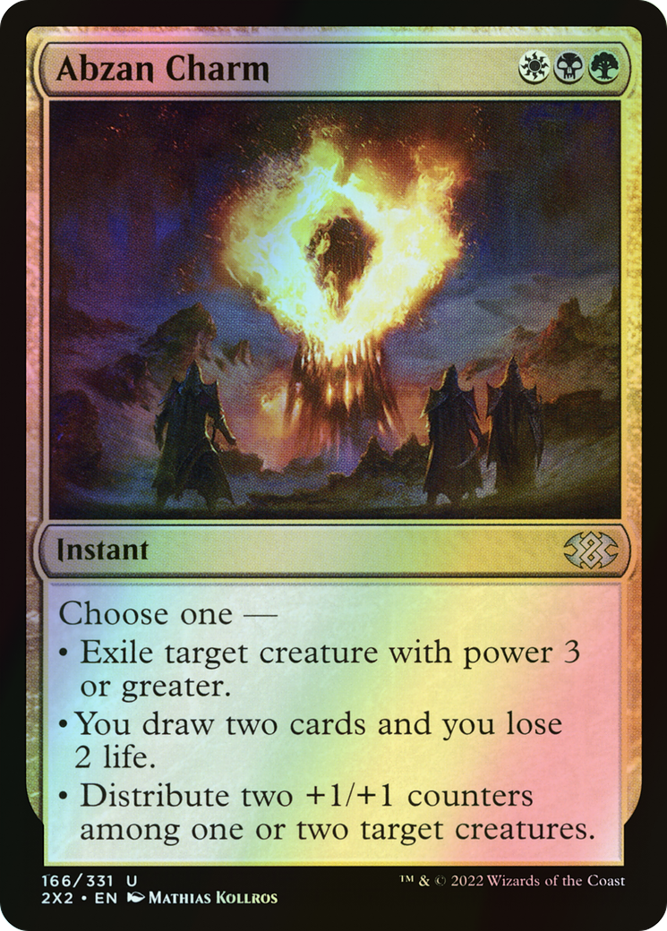 Abzan Charm (2X2) #166 [EN/F]