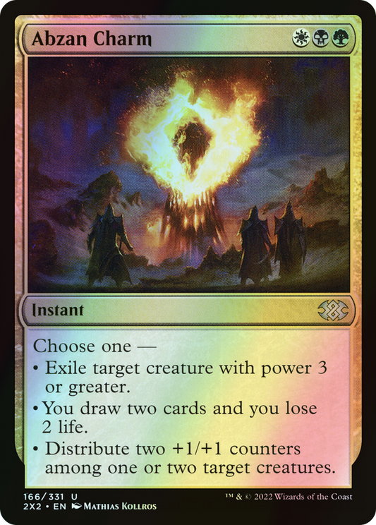 Abzan Charm (2X2) #166 [EN/F]