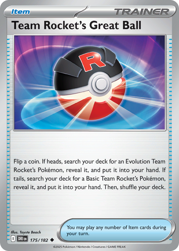 Team Rocket's Great Ball (DRI) #175 [EN/N]