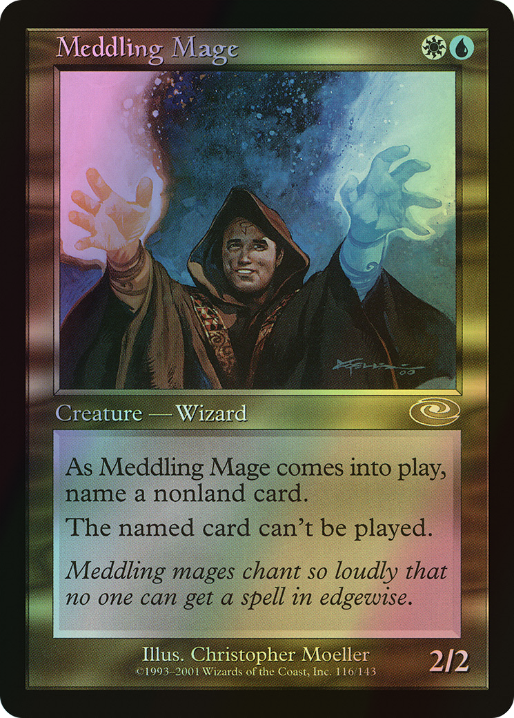 Meddling Mage (PLS) #116 [EN/F] s/o