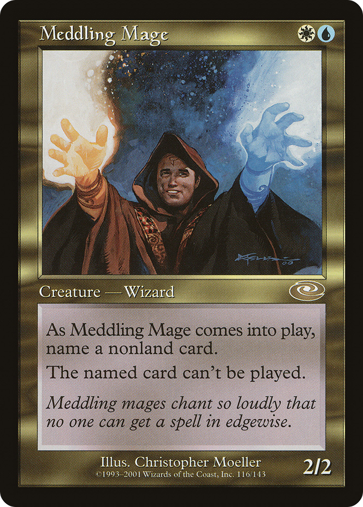 Meddling Mage (PLS) #116 [EN/N]