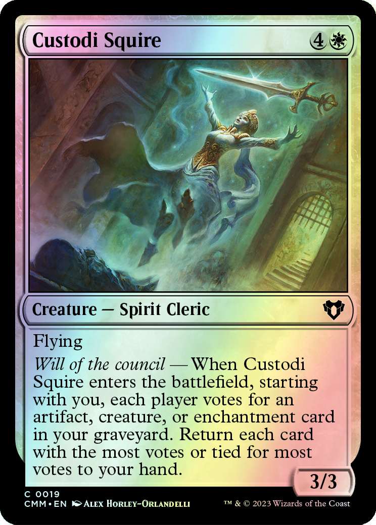 Custodi Squire (CMM) #19 [EN/F]