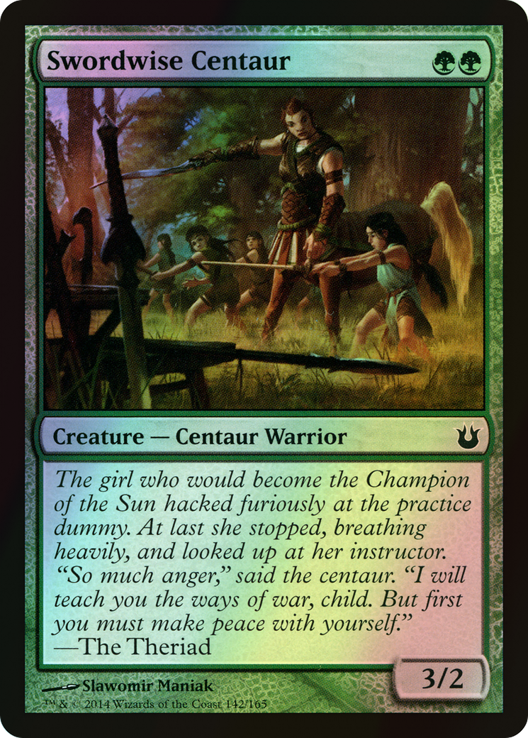 Swordwise Centaur (BNG) #142 [EN/F] s/o