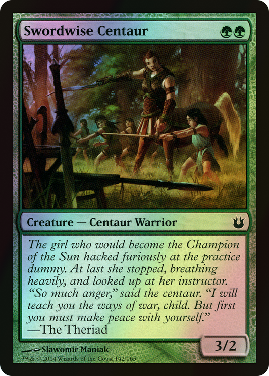 Swordwise Centaur (BNG) #142 [EN/F] s/o