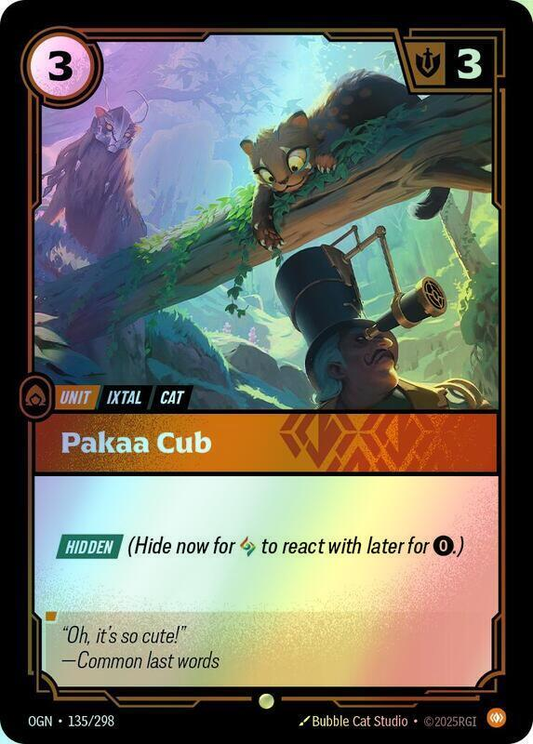 Pakaa Cub (OGN) #135 [EN/F]