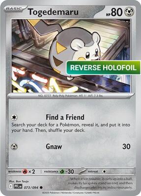 Togedemaru - 073/094 (PFL) #073 [EN/R]