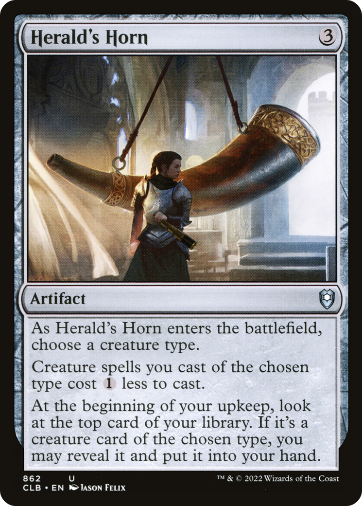 Herald's Horn (CLB) #862 [EN/N]