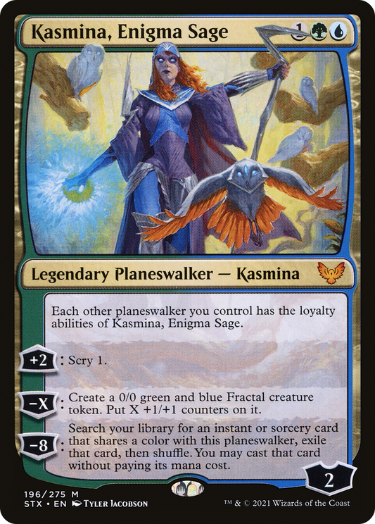 Kasmina, Enigma Sage (STX) #196 [EN/N]