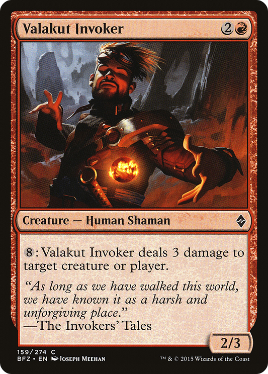 Valakut Invoker (BFZ) #159 [EN/N]