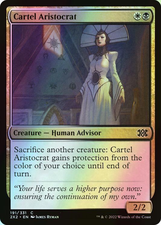 Cartel Aristocrat (2X2) #191 [EN/F] s/o