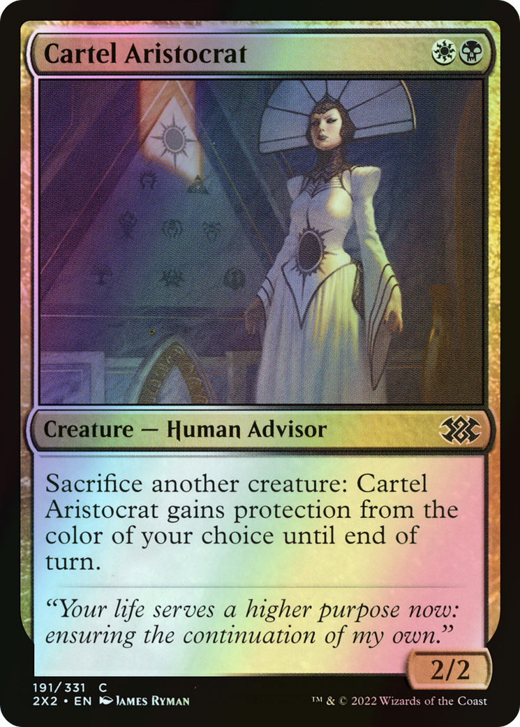 Cartel Aristocrat (2X2) #191 [EN/F] s/o