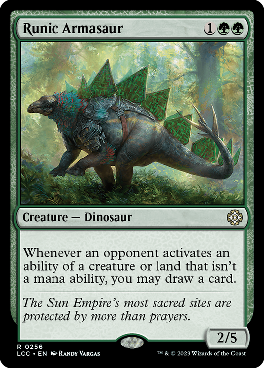 Runic Armasaur (LCC) #256 [EN/N]