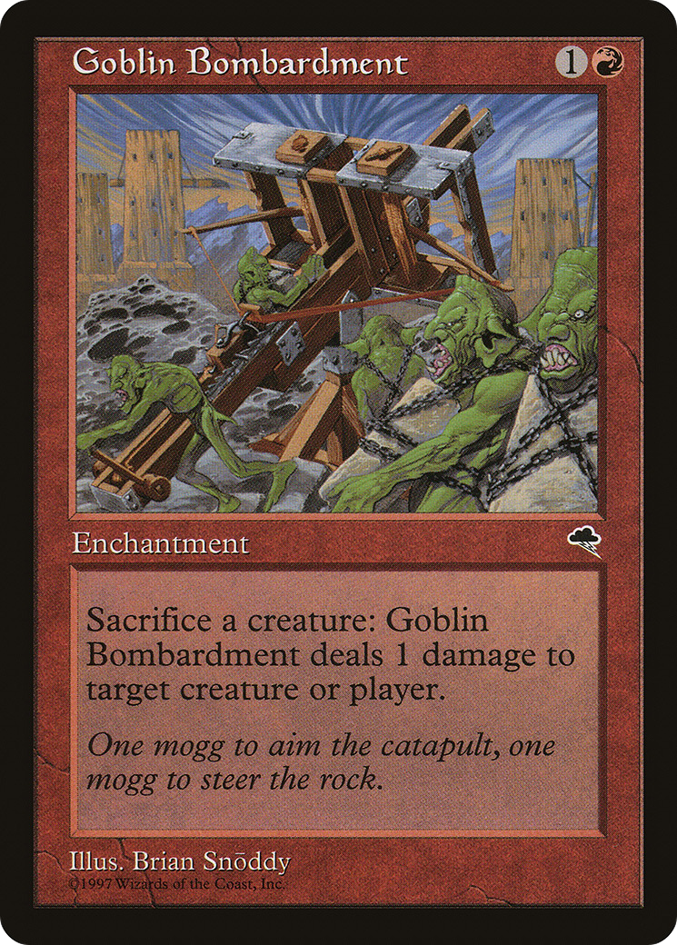 Goblin Bombardment (TMP) #179 [EN/N] s/o