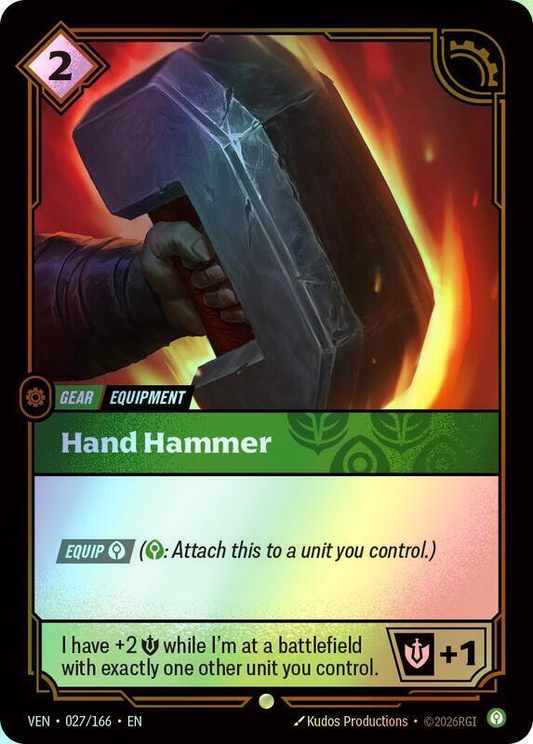 Hand Hammer (VEN) #027 [EN/F]