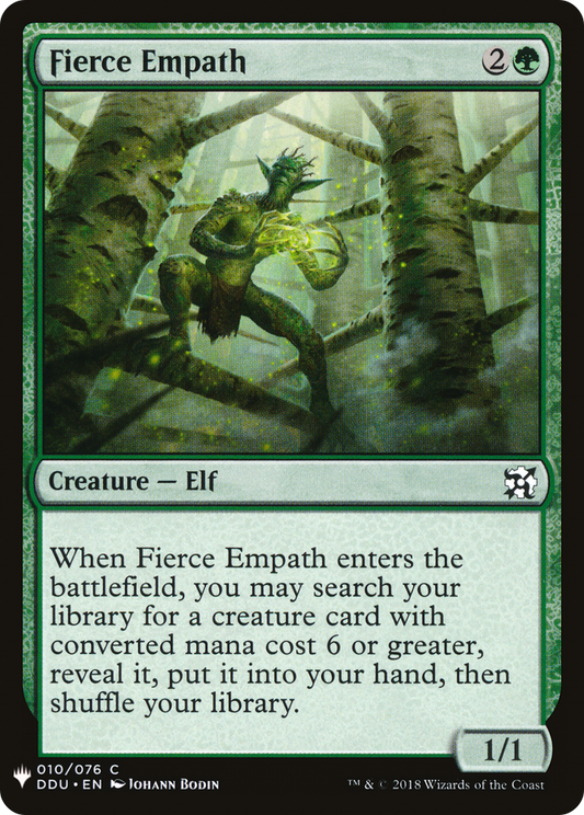 Fierce Empath (PLST) #DDU-10 [EN/N] s/o