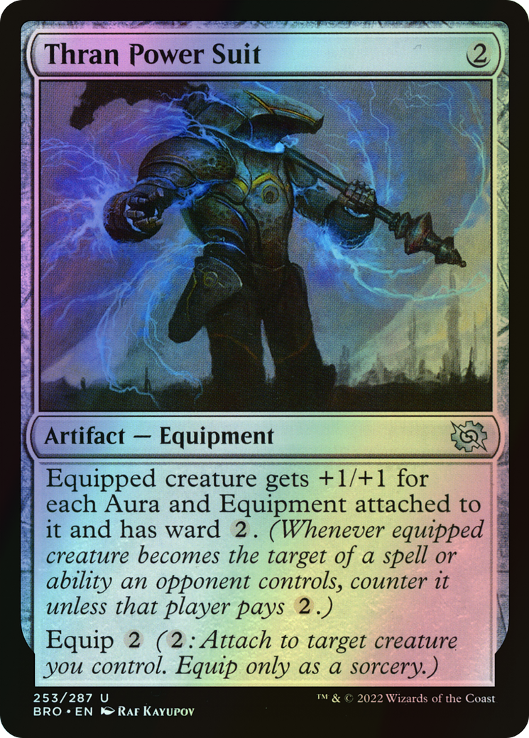 Thran Power Suit (BRO) #253 [EN/F] s/o