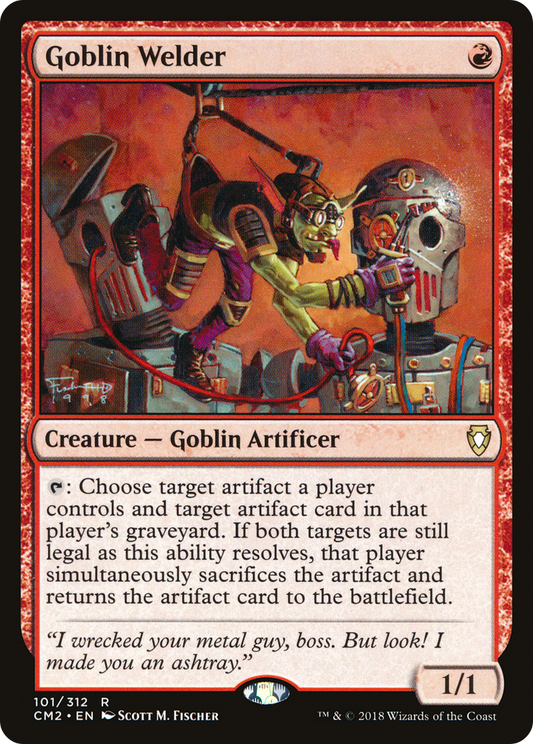 Goblin Welder (CM2) #101 [EN/N] s/o