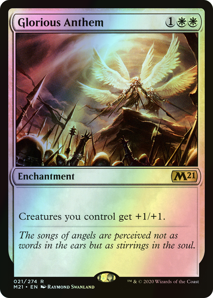Glorious Anthem (M21) #21 [EN/F] s/o