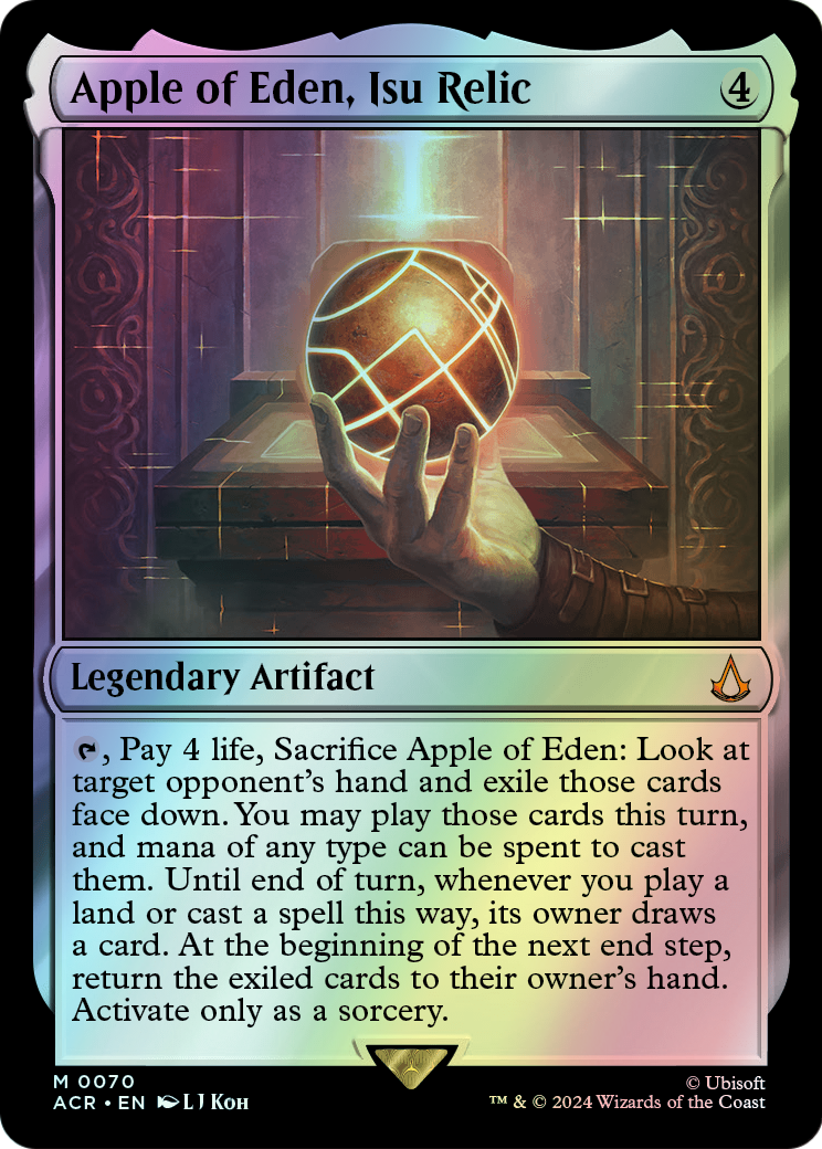 Apple of Eden, Isu Relic (ACR) #70 [EN/F]