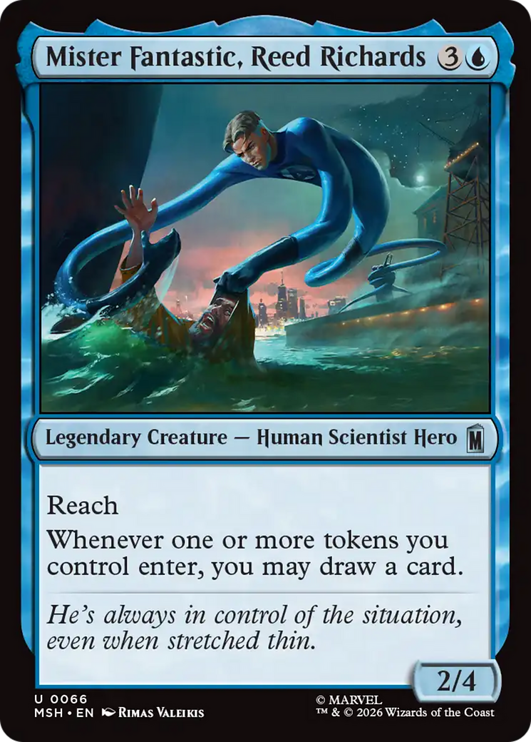 Mister Fantastic, Reed Richards (MSH) #66 [EN/N]
