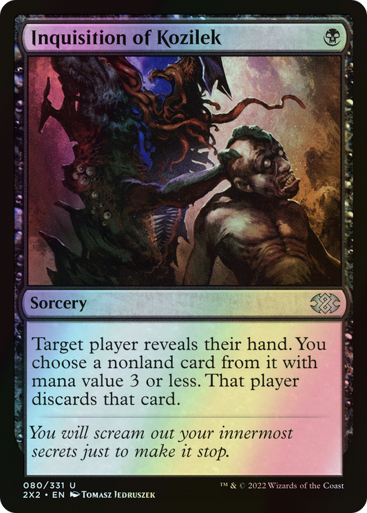 Inquisition of Kozilek (2X2) #80 [EN/F]
