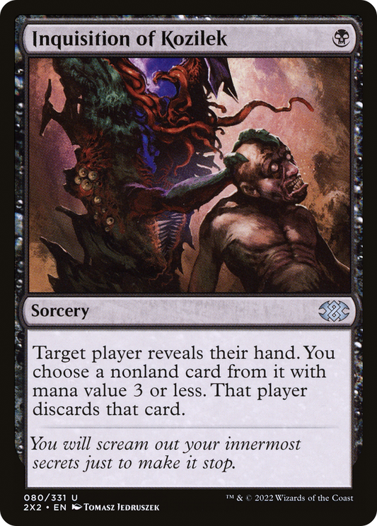Inquisition of Kozilek (2X2) #80 [EN/N]